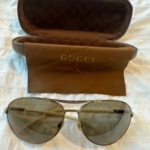 Original Gucci GG Aviator glasses